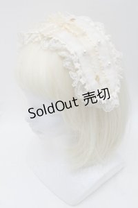 Angelic Pretty / 賛美の星々と祈りの天使達ヘッドドレス  オフ S-25-11-28-016-AP-AC-AS-ZS