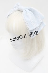 Angelic Pretty / Lacy Heart Gardenカチューシャ  サックス S-25-11-28-020-AP-AC-AS-ZS