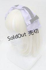 Angelic Pretty / Mademoiselle de Parisカチューシャ  ラベンダー S-25-11-28-021-AP-AC-AS-ZS