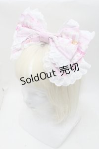 BABY,THE STARS SHINE BRIGHT / Sweetheart Parfaiteria柄カチューシャ  ピンク S-25-11-28-024-BA-JA-AS-ZS