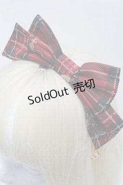 画像3: Angelic Pretty / British Bearカチューシャ  赤 S-25-11-28-025-AP-AC-AS-ZS