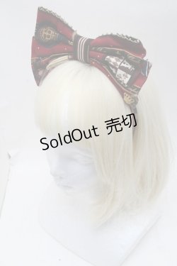 画像1: Angelic Pretty / Chocolate Rosetteカチューシャ  ワイン S-25-11-28-026-AP-AC-AS-ZS