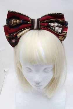 画像2: Angelic Pretty / Chocolate Rosetteカチューシャ  ワイン S-25-11-28-026-AP-AC-AS-ZS