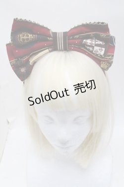 画像2: Angelic Pretty / Chocolate Rosetteカチューシャ  ワイン S-25-11-28-026-AP-AC-AS-ZS