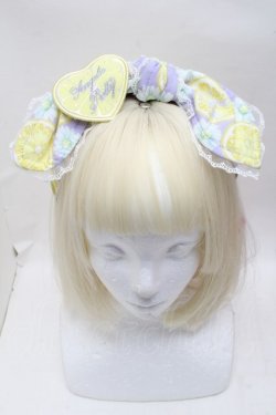 画像2: Angelic Pretty / Lemonade Floatカチューシャ  ラベンダー S-25-11-28-030-AP-AC-AS-ZS
