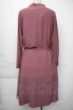 画像2: axes femme / サイドレース切替ワンピース  ピンク S-25-11-30-037-AX-BL-HR-ZS