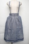 画像1: axes femme / miffy/刺繍サス付きスカート  紺 S-25-11-30-046-AX-SK-AS-ZS (1)