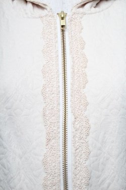 画像4: axes femme / ジャカード織ブルゾン  ベージュ S-25-11-30-009-AX-TO-HR-ZS