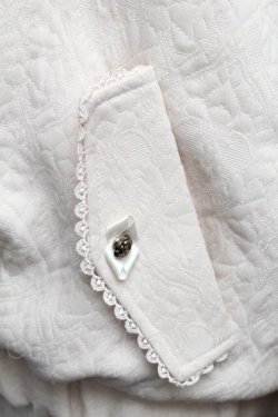 画像5: axes femme / ジャカード織ブルゾン  ベージュ S-25-11-30-009-AX-TO-HR-ZS