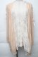 画像1: axes femme / レース重ねニットカーディガン  ベージュ S-25-11-30-010-AX-TO-HR-ZS (1)