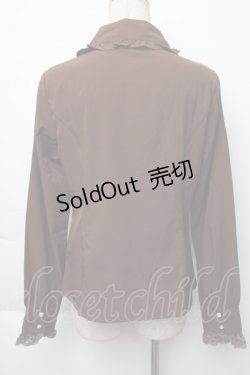 画像2: 中国ロリータ / ブラウス  ブラウン S-25-11-30-015-LO-TO-AS-ZS