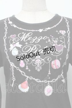 画像3: LOLITA / プリントカットソー  黒ｘピンク S-25-11-30-020-LO-BG-HR-ZS