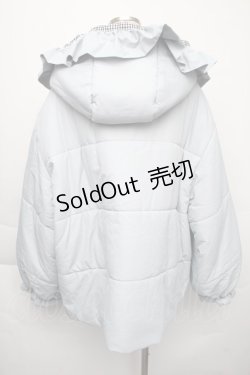 画像2: Whinny / 爆リボンわたあめアウター  サックス S-25-11-30-028-PU-CO-HR-ZS