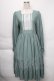 画像1: HirokoTokumine / アリアンヌワンピース  グリーン S-25-12-01-032-LO-OP-AS-ZS (1)