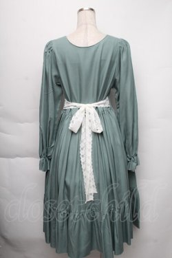 画像2: HirokoTokumine / アリアンヌワンピース  グリーン S-25-12-01-032-LO-OP-AS-ZS