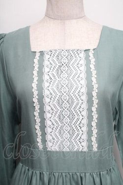 画像3: HirokoTokumine / アリアンヌワンピース  グリーン S-25-12-01-032-LO-OP-AS-ZS