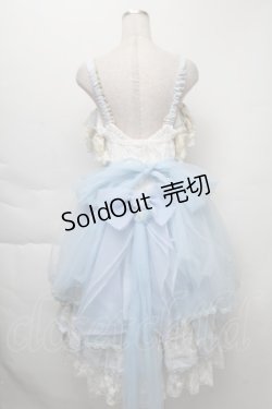 画像2: NINEODES / Spring In The Garden ジャンパースカートセット  サックス S-25-12-01-035-LO-OP-IG-ZT038