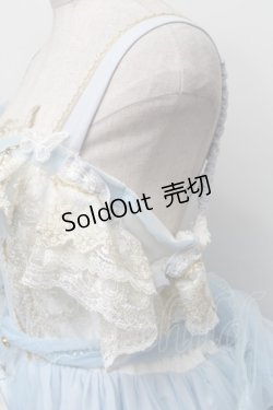 画像4: NINEODES / Spring In The Garden ジャンパースカートセット  サックス S-25-12-01-035-LO-OP-IG-ZT038