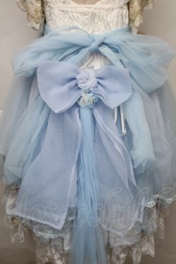 画像6: NINEODES / Spring In The Garden ジャンパースカートセット  サックス S-25-12-01-035-LO-OP-IG-ZT038