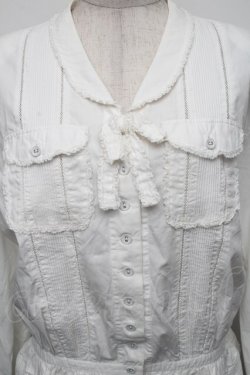 画像3: PINK HOUSE / サイドポケットブラウス  白 S-25-12-01-004-LO-BL-SA-ZT136