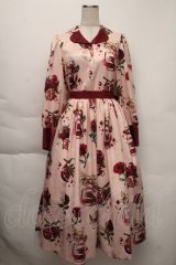 Royal Princess Alice / ルビー柘榴 Spinコラボ ワンピース M ピンク S-25-12-01-036-LO-OP-AS-ZT153