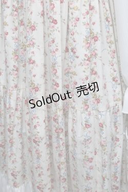 画像4: marcHenTica by Hiroko Tokumine / フレアローズワンピース  オフ S-25-12-01-038-LO-OP-AS-ZS