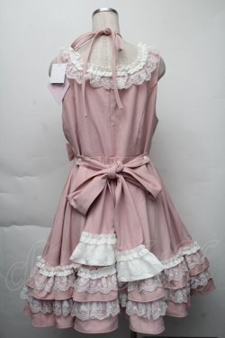 画像2: DearMyLoveEmily / ミルフィーユフリルジャンパースカート LL ピンク S-25-12-01-039-LO-OP-HR-ZS