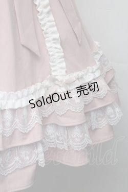 画像4: DearMyLoveEmily / ミルフィーユフリルジャンパースカート LL ピンク S-25-12-01-039-LO-OP-HR-ZS