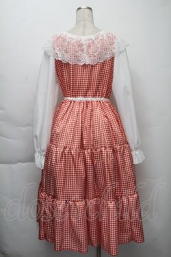 画像2: HirokoTokumine / ギンガムワンピース  赤ｘ白 S-25-12-01-042-LO-OP-AS-ZS