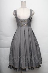 LOLITA / ジャンパースカート  グレー S-25-12-01-043-LO-OP-HR-ZT145