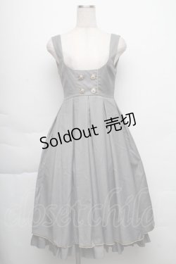 画像1: LOLITA / ジャンパースカート  グレー S-25-12-01-043-LO-OP-HR-ZT145