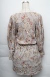 画像2: 【SALE】LOLITA / プリントワンピース  ベージュ S-25-12-01-044-LO-OP-HR-ZT154 (2)