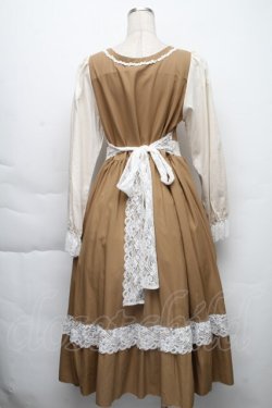 画像2: HirokoTokumine / ローズレースワンピース  ベージュ S-25-12-01-045-LO-OP-AS-ZS