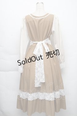 画像2: HirokoTokumine / ローズレースワンピース  ベージュ S-25-12-01-045-LO-OP-AS-ZS