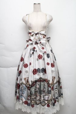 画像1: Royal Princess Alice / まくら くらまコラボ/Madhatter’s Tea Partyドレス  白 S-25-12-01-046-LO-OP-HR-ZS