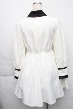 画像2: DimMoire / ハートフリルワンピース  白 S-25-12-01-047-LO-OP-HR-ZS