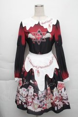 Royal Princess Alice / Melty Hospitalエプロン付きワンピース  黒 S-25-12-01-049-LO-OP-HR-ZS