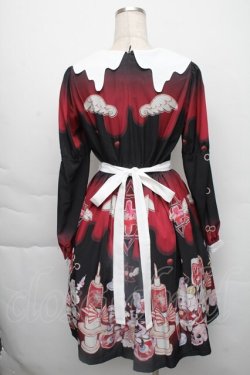 画像2: Royal Princess Alice / Melty Hospitalエプロン付きワンピース  黒 S-25-12-01-049-LO-OP-HR-ZS