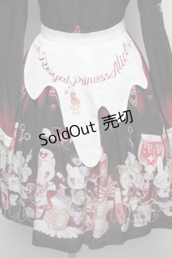 画像4: Royal Princess Alice / Melty Hospitalエプロン付きワンピース  黒 S-25-12-01-049-LO-OP-HR-ZS