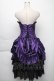 画像2: ATELIER PIERROT / Bustle Corset Dress  紫 S-25-12-01-052-EL-OP-AS-ZS (2)