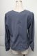 画像2: an another angelus / ラインヨークプルオーバーブラウス  ブルーグレー S-25-12-01-010-CA-BL-AS-ZT037 (2)