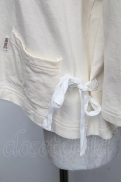 画像3: PINK HOUSE / セーラーカラースウェットカーディガン  アイボリー S-25-12-01-012-LO-TO-SA-ZT032