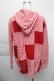 画像2: PINK HOUSE / チェックパーカー付きシャツ  レッド S-25-12-01-016-LO-BL-SA-ZS (2)