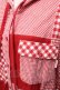 画像3: PINK HOUSE / チェックパーカー付きシャツ  レッド S-25-12-01-016-LO-BL-SA-ZS (3)