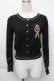 画像1: Angelic Pretty / ブリジットエンブレムワッペンカーディガン  黒 S-25-12-01-023-AP-TO-HR-ZS (1)