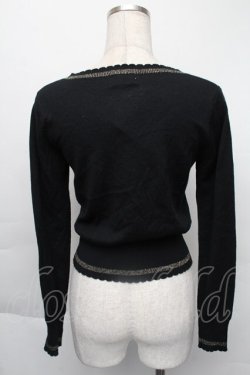 画像2: Angelic Pretty / ブリジットエンブレムワッペンカーディガン  黒 S-25-12-01-023-AP-TO-HR-ZS