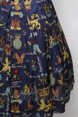 画像3: Jane Marple /Joyful crestのスクエアドレス  紺 S-25-12-01-029-JM-OP-AS-ZS