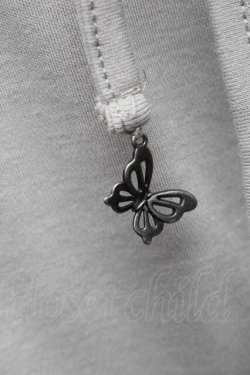 画像3: axes femme / 肩あきリボンデザインプルオーバー  グレー S-25-12-02-026-AX-TO-AS-ZS