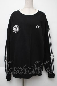 PUNKその他 / 刺繍トレーナー  黒ｘ白 S-25-12-02-029-PU-TS-HR-ZS