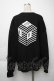 画像2: PUNKその他 / 刺繍トレーナー  黒ｘ白 S-25-12-02-029-PU-TS-HR-ZS (2)